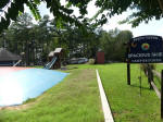 Spacious Skies Peach Haven - The Jumping Pillow at the front of Peach Haven. 