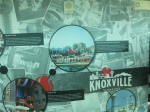 The Sunsphere has Knoxville photos along its interior walls.