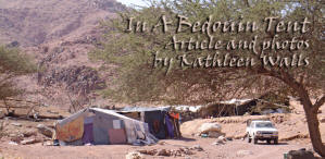 <h1>Bedouin tents in Wadi Feynan</h1>